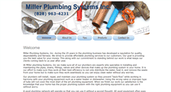 Desktop Screenshot of millerplumbingsystemsinc.com